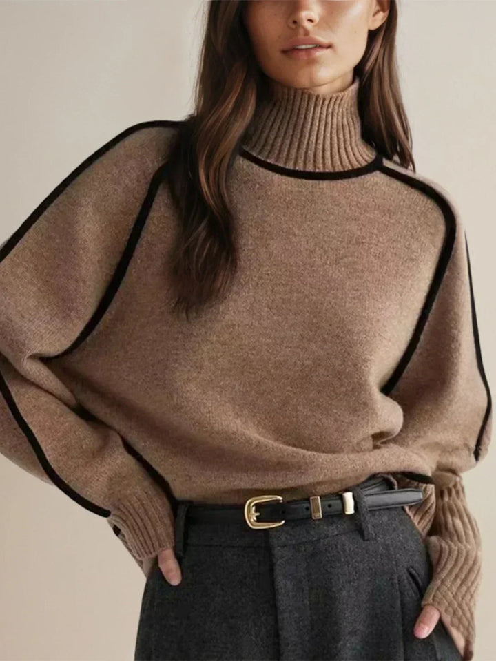 Donna | Elegant Turtleneck sweater 1