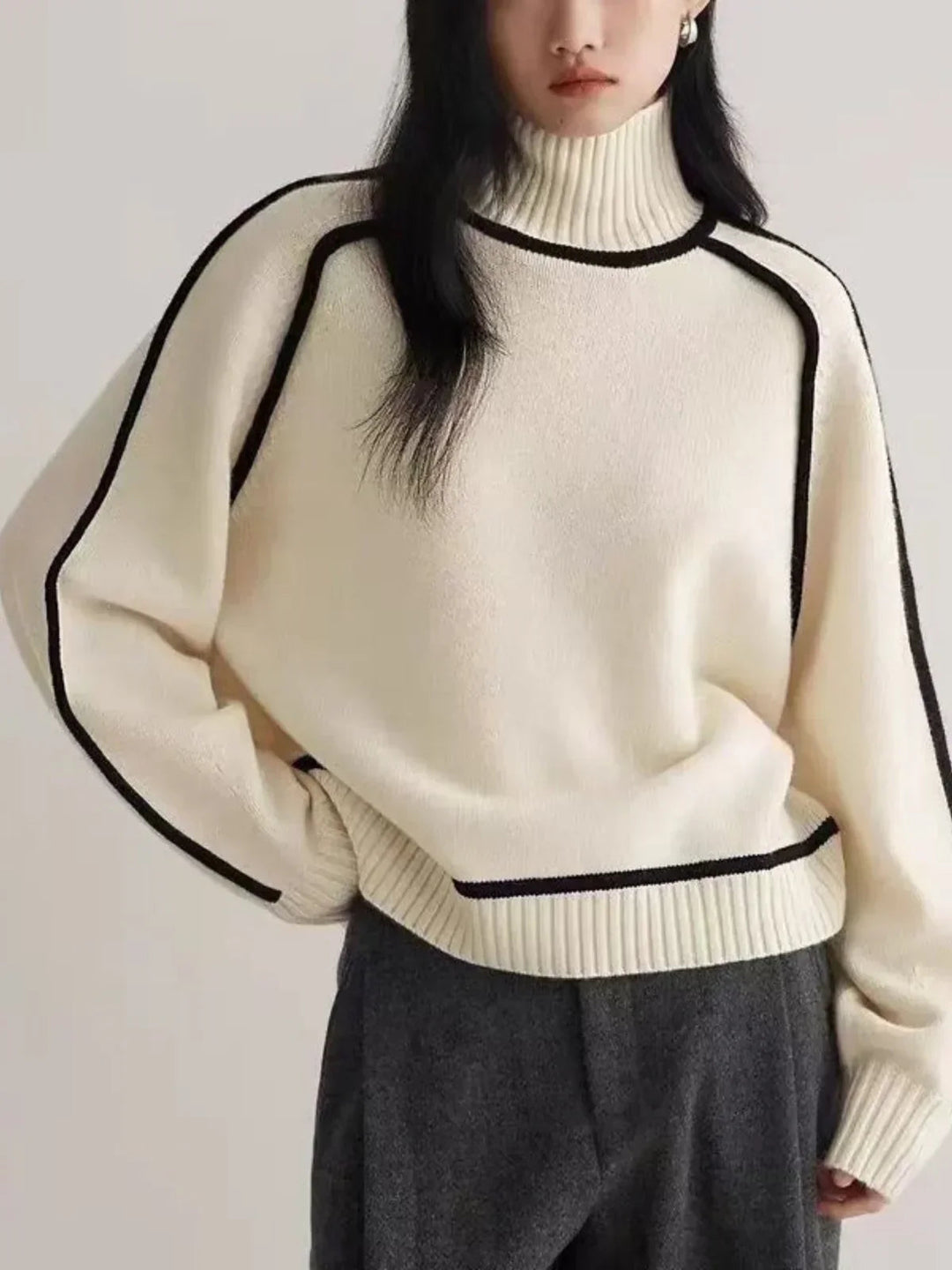 Donna | Elegant Turtleneck sweater 5