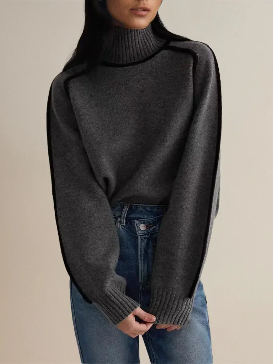 Donna | Elegant Turtleneck sweater 7
