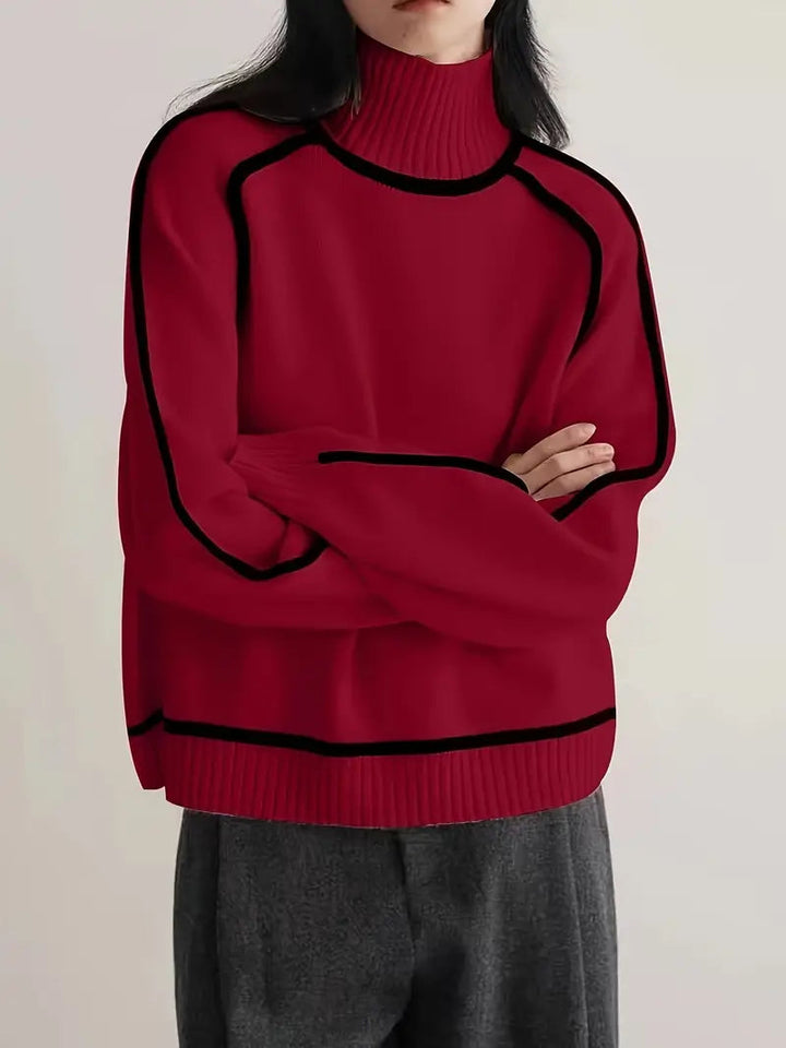Donna | Elegant Turtleneck sweater 9