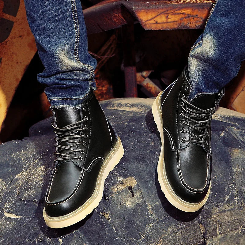 Dustin | Winter Leather Boots 0