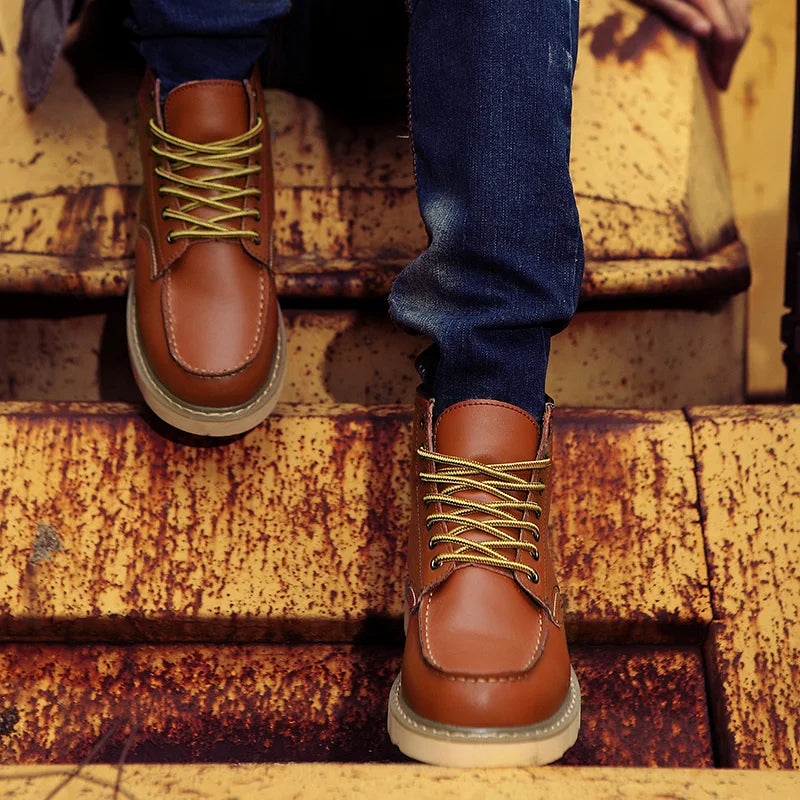 Dustin | Winter Leather Boots 1
