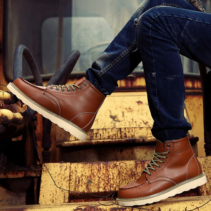 Dustin | Winter Leather Boots 3