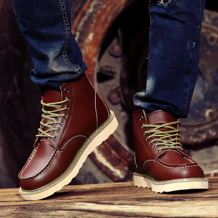 Dustin | Winter Leather Boots 4