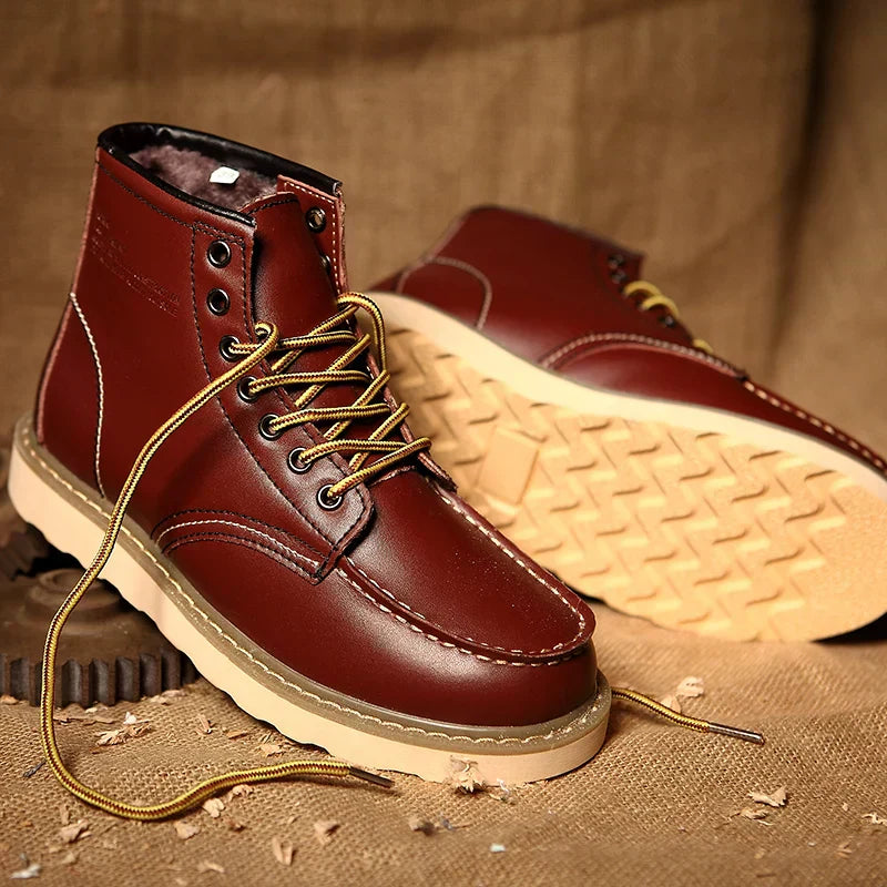 Dustin | Winter Leather Boots 5
