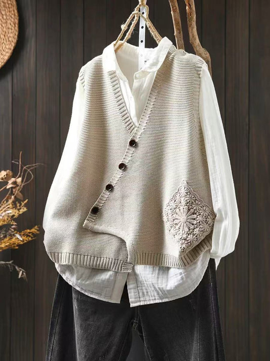 Elaine | Elegant Knitted Vest