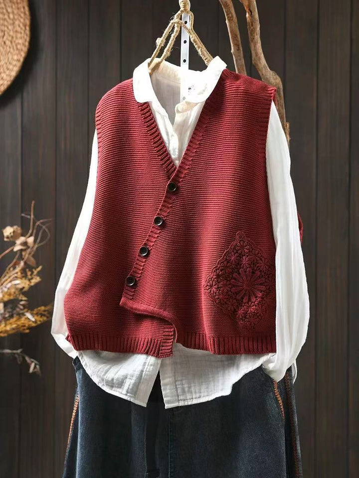 Elaine | Elegant Knitted Vest