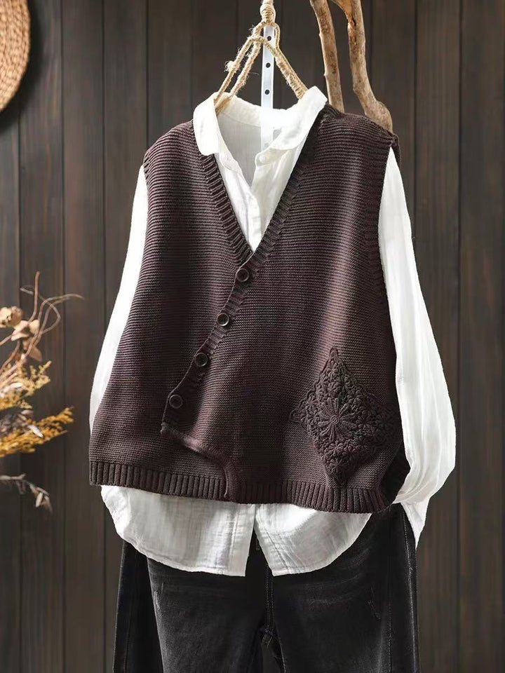 Elaine | Elegant Knitted Vest