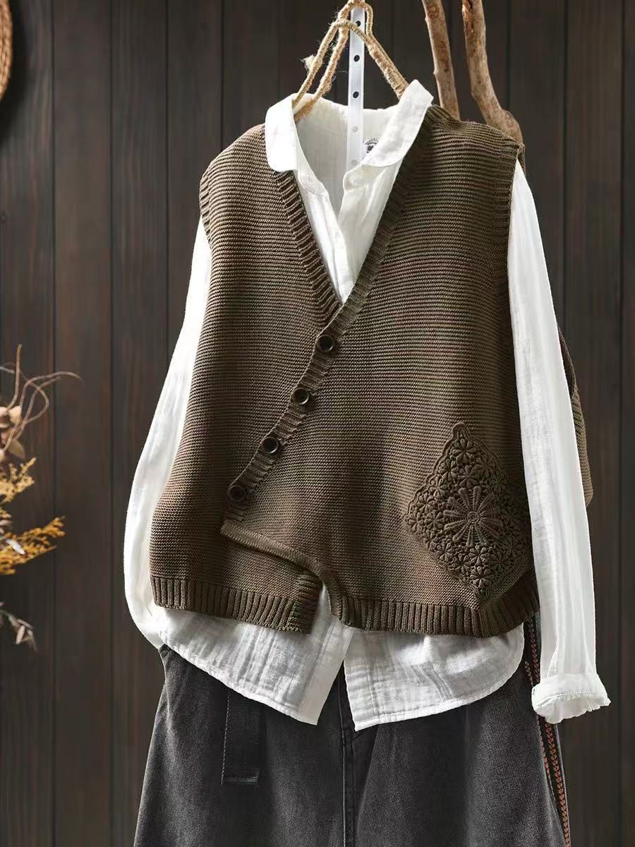 Elaine | Elegant Knitted Vest