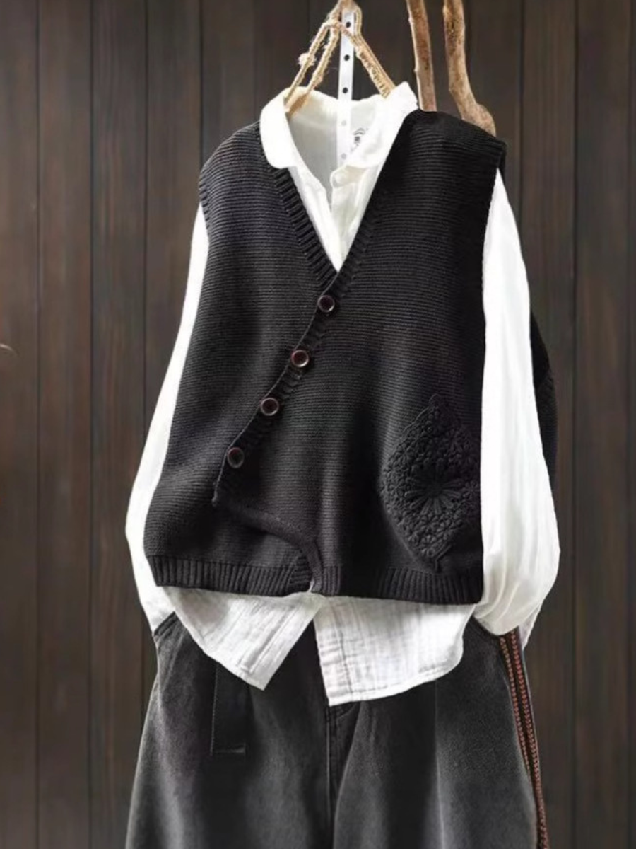 Elaine | Elegant Knitted Vest