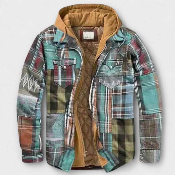 Elden™ | Elegant Checkered Jacket