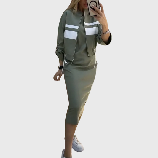Elegant Casual Two-Piece Set 0