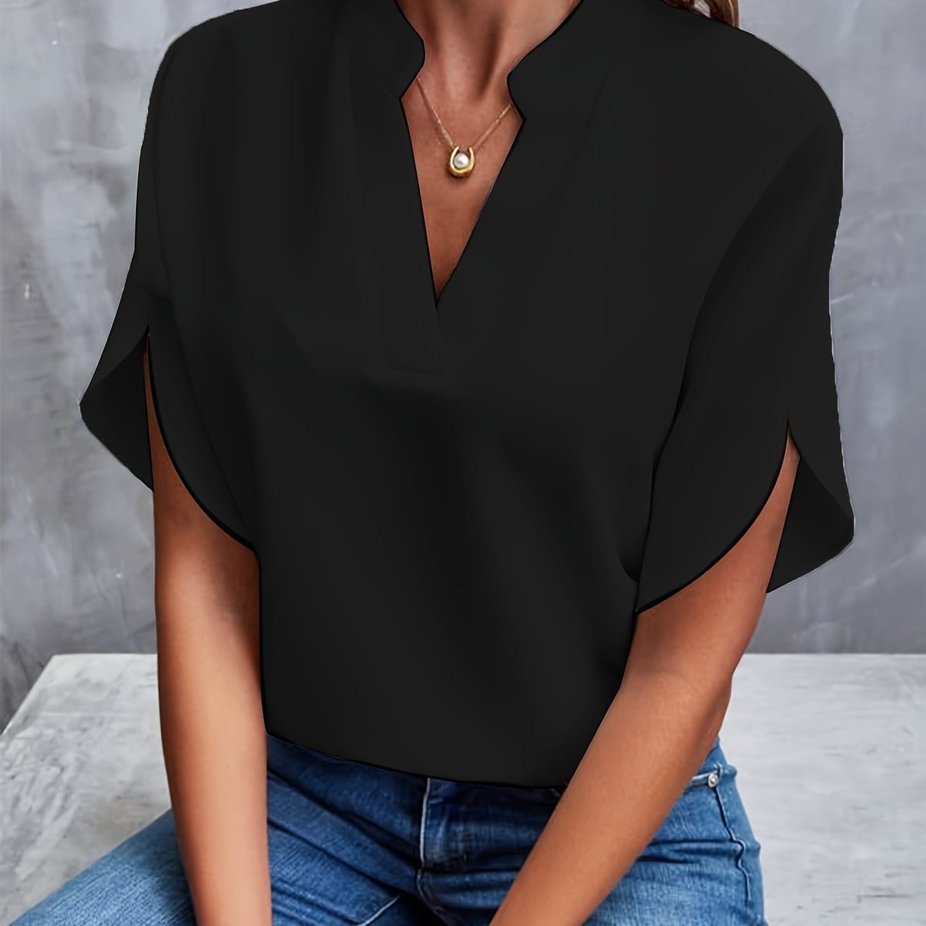 Eliana™ | Effortless Power Blouse