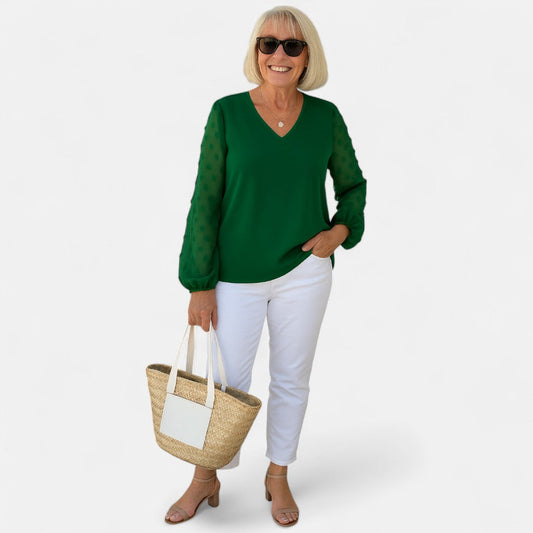 Elisabet™ – Comfortable airy blouse