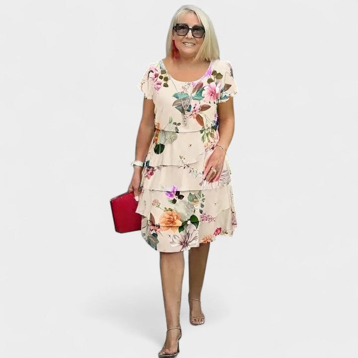 Elizabeth™ | Flattering Floral Summer Dress