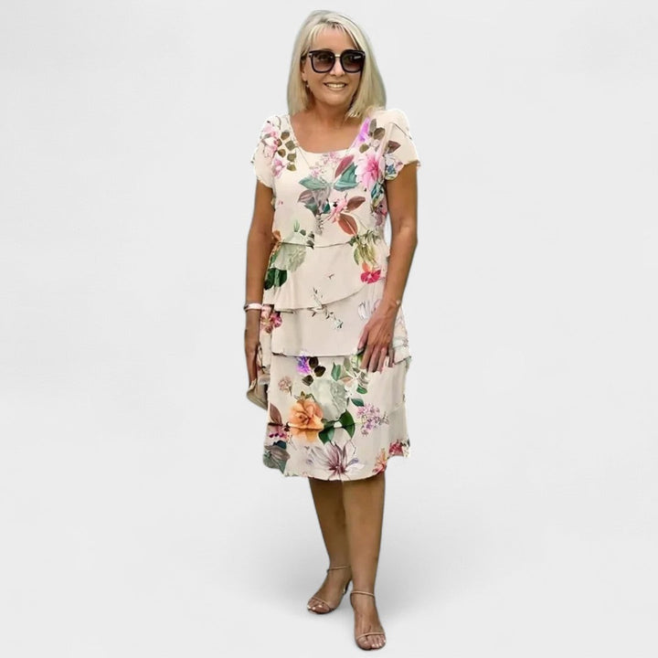 Elizabeth™ | Flattering Floral Summer Dress
