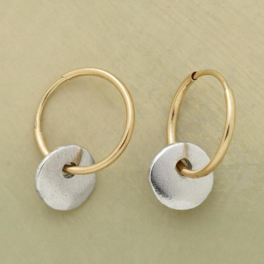 Ella™ | Elegant Gold Hoop Earrings
