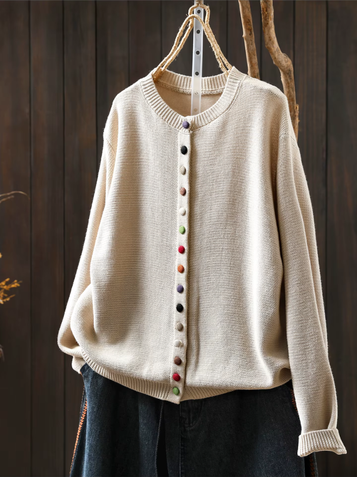 Ellery | Knitted Button Cardigan