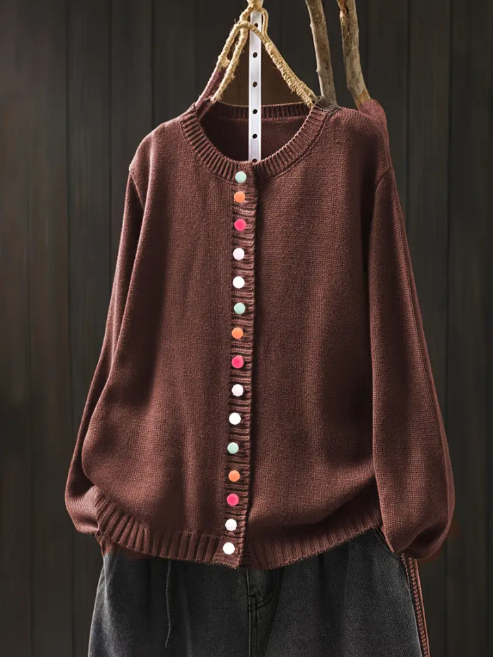 Ellery | Knitted Button Cardigan