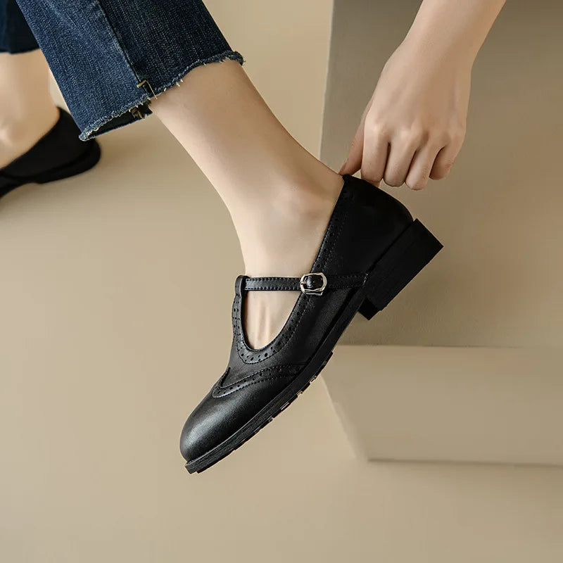 Ellie - Elegant T-Strap Mary Janes 4