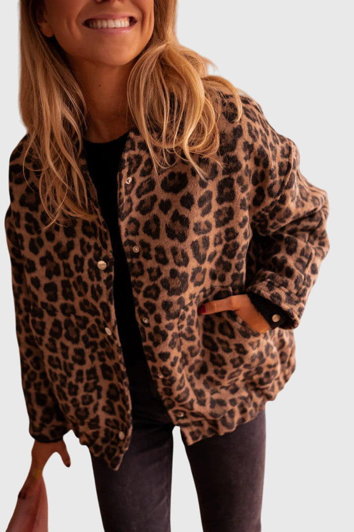 Elodie | Stylish Leopard Print Jacket 4
