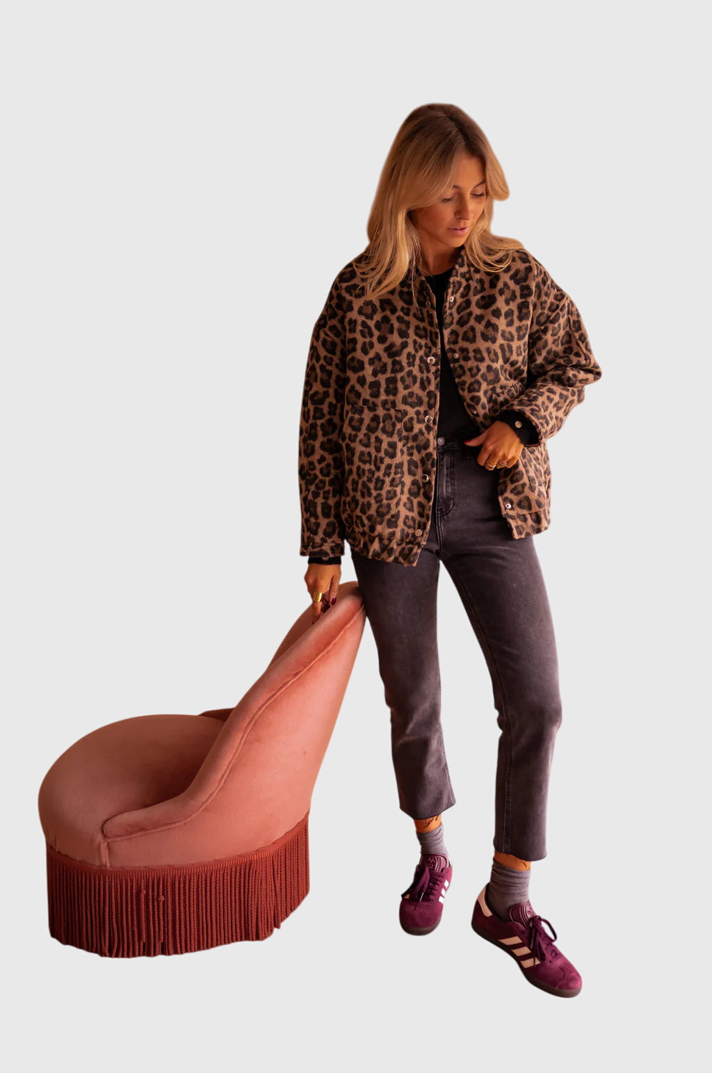 Elodie | Stylish Leopard Print Jacket 5