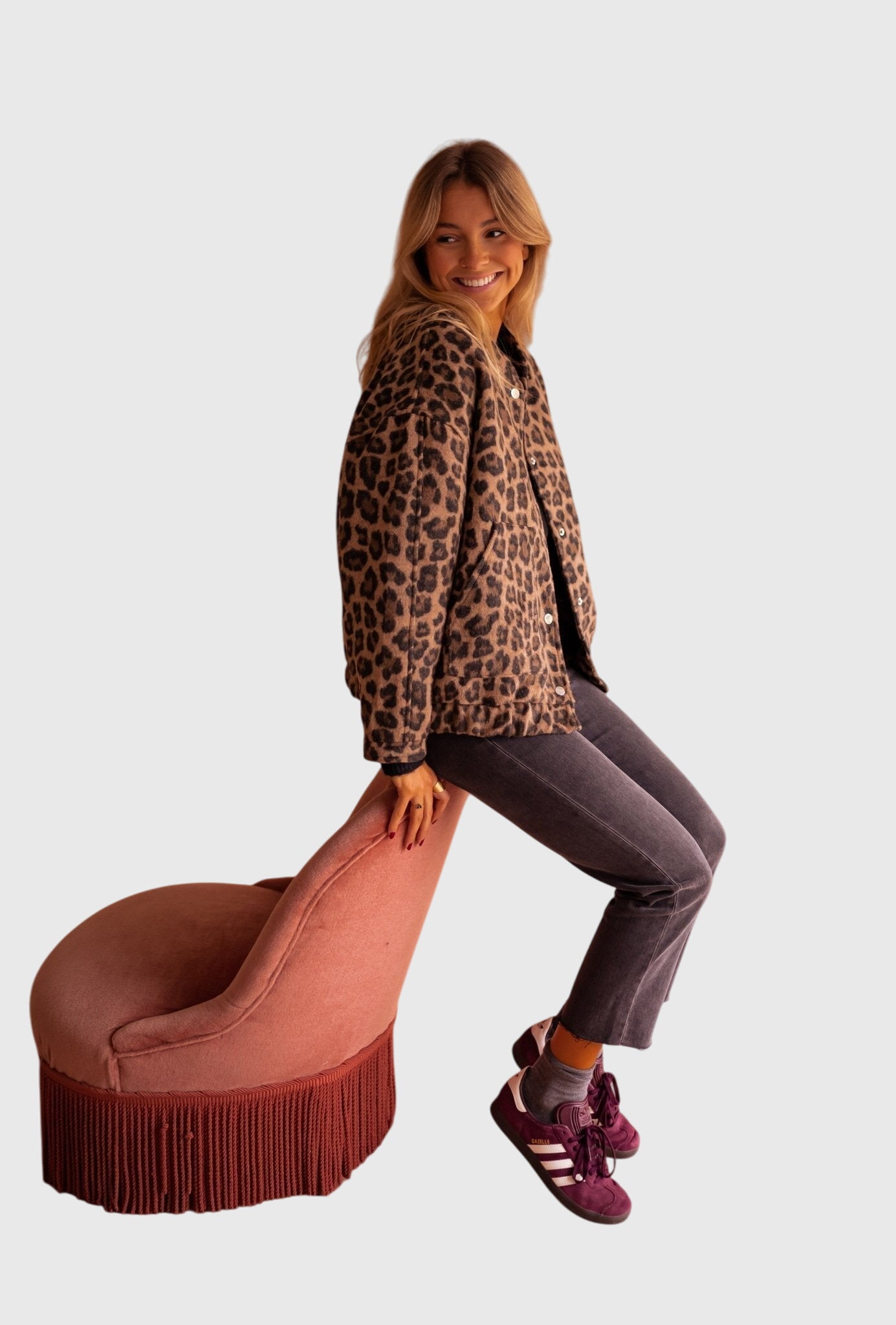 Elodie | Stylish Leopard Print Jacket 7