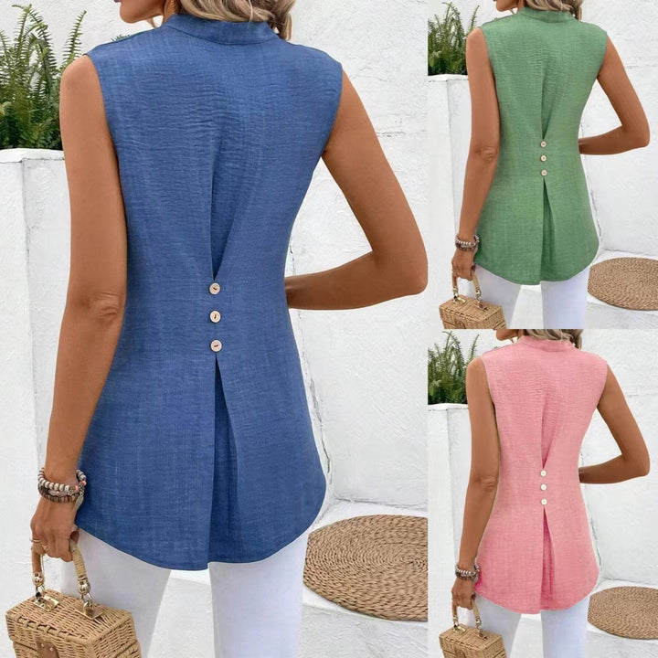 Elowen™ | Breezy Linen Blouse