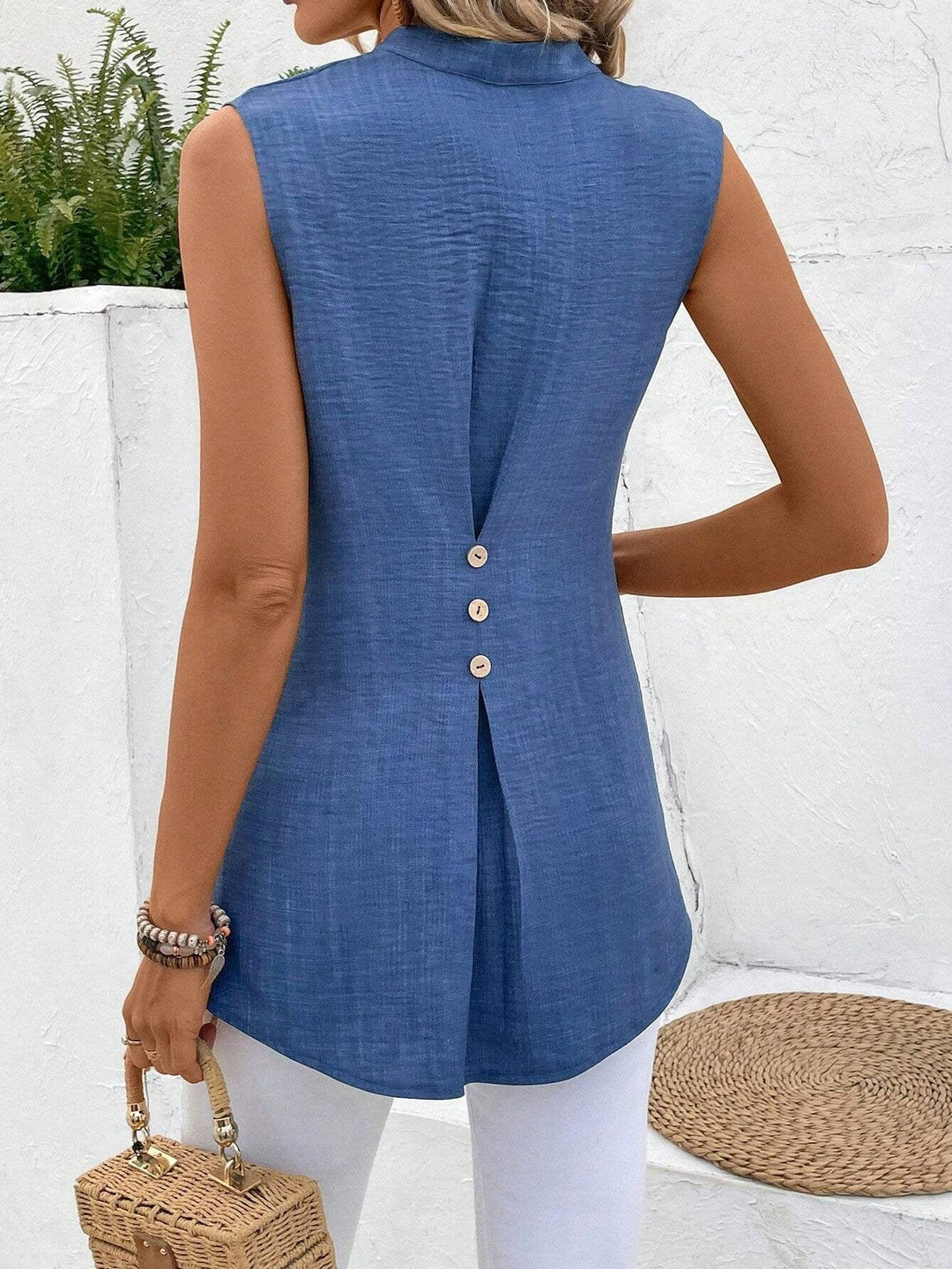 Elowen™ | Breezy Linen Blouse