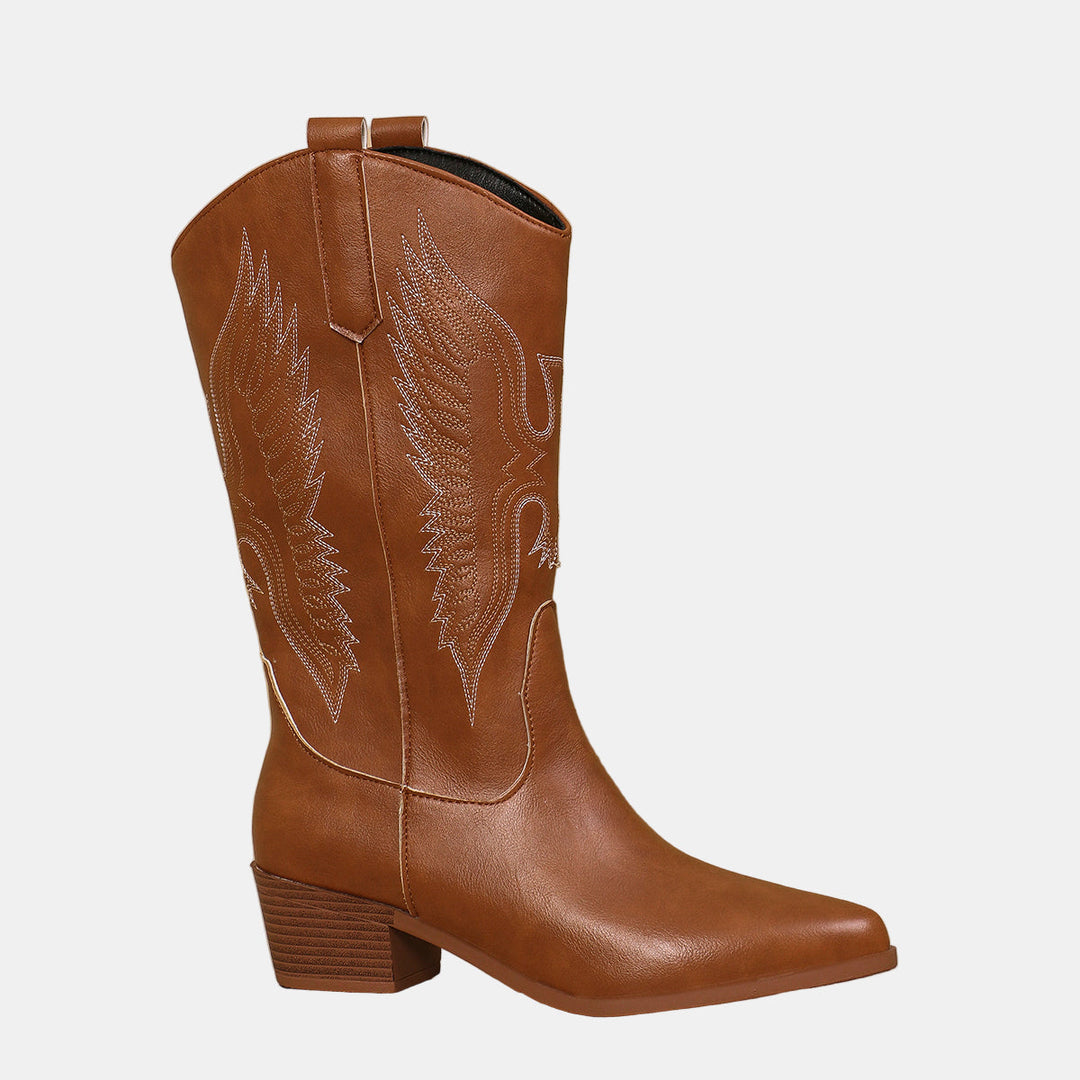 Emery | Block Heel Cowboy Boots 1