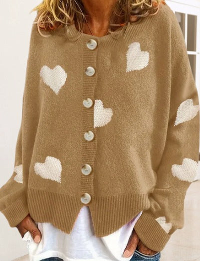Emily | Heart Cardigan 0