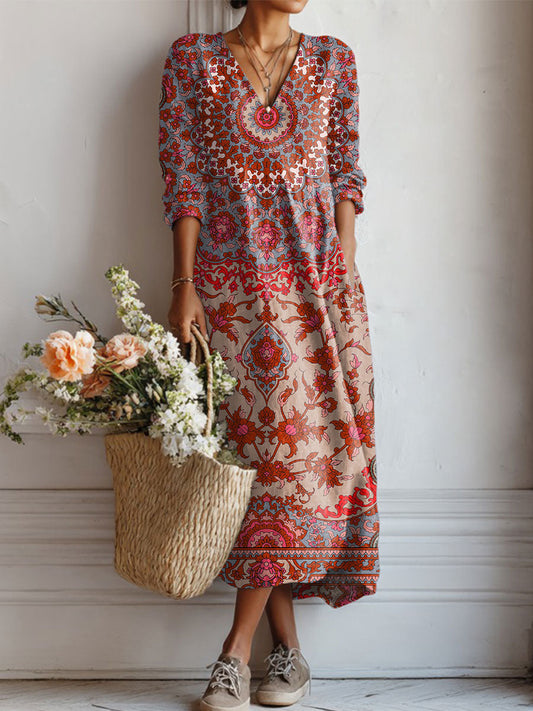 Emily™ | Elegant Floral Womens Dress