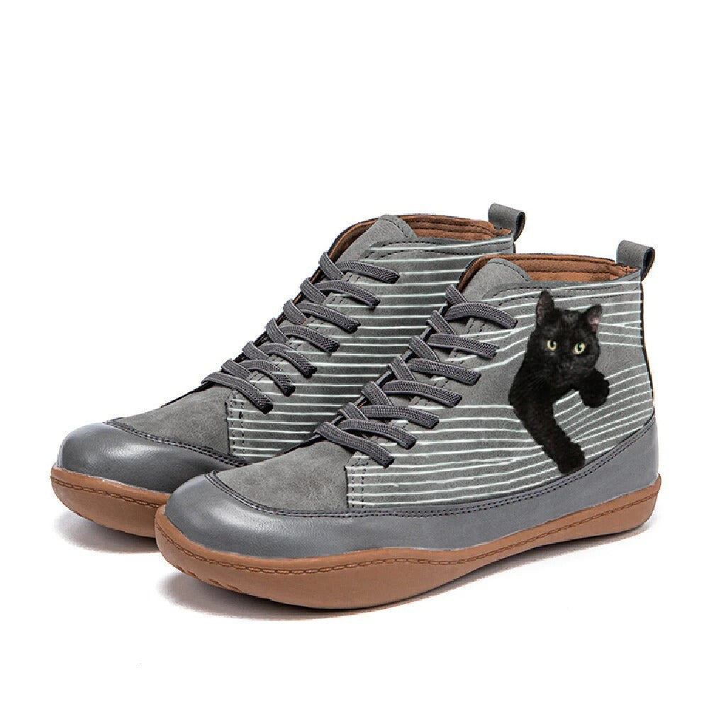 Emma™ | Chic Flat Ankle Boots for Women