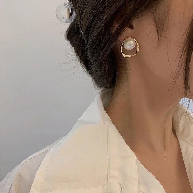 Emma™ | Elegant Pearl Earrings