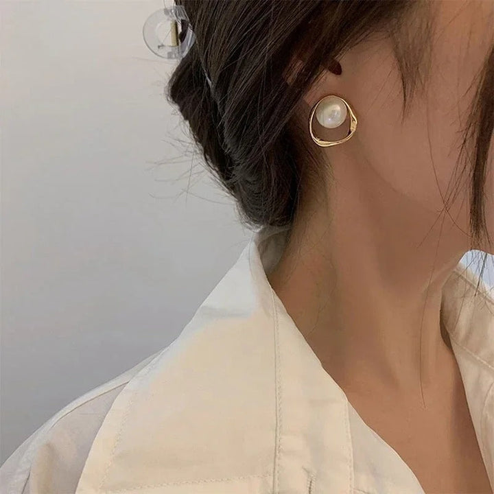 Emma™ | Elegant Pearl Earrings