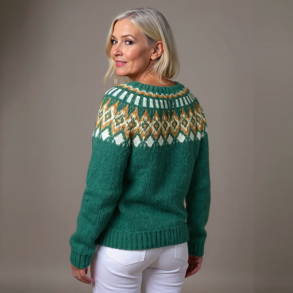 Erin | Vintage Icelandic Wool Cardigan 2