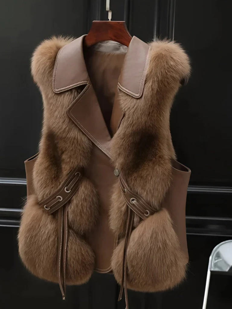 Esther | Faux Fur Vest