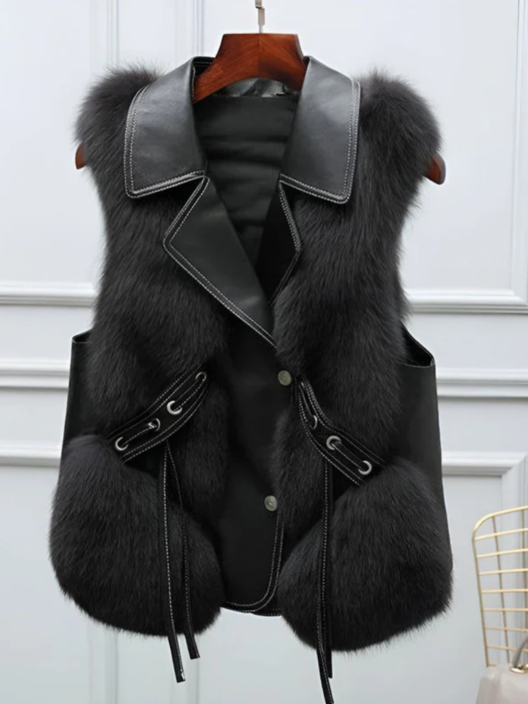 Esther | Faux Fur Vest