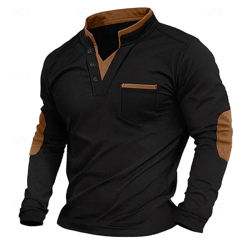 Ethan | Classic V-Neck Sweatshirt 0