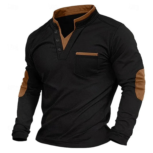 Ethan | Classic V-Neck Sweatshirt 0
