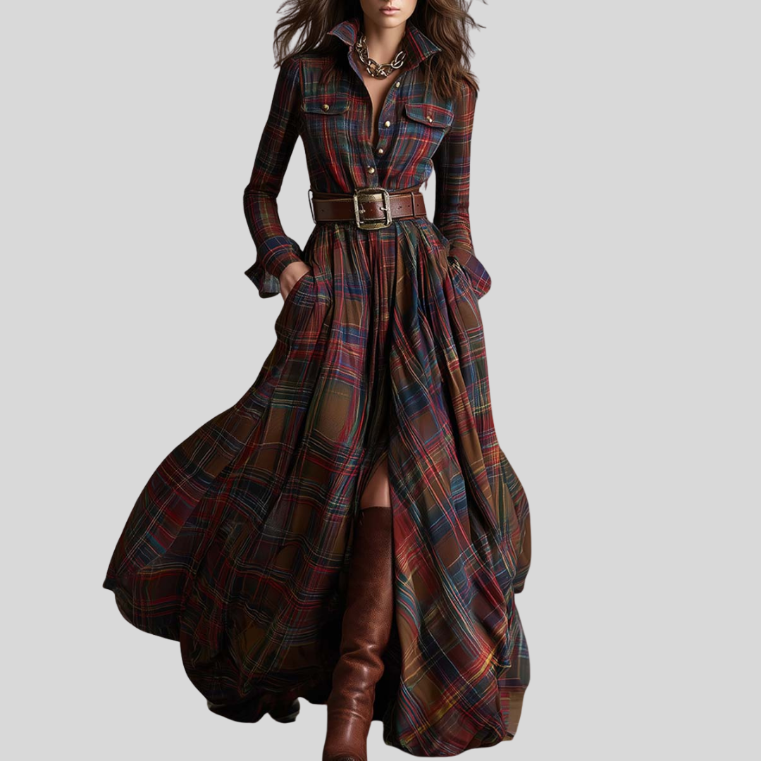 Evelyn | Classic Elegant Shirt Dress 1