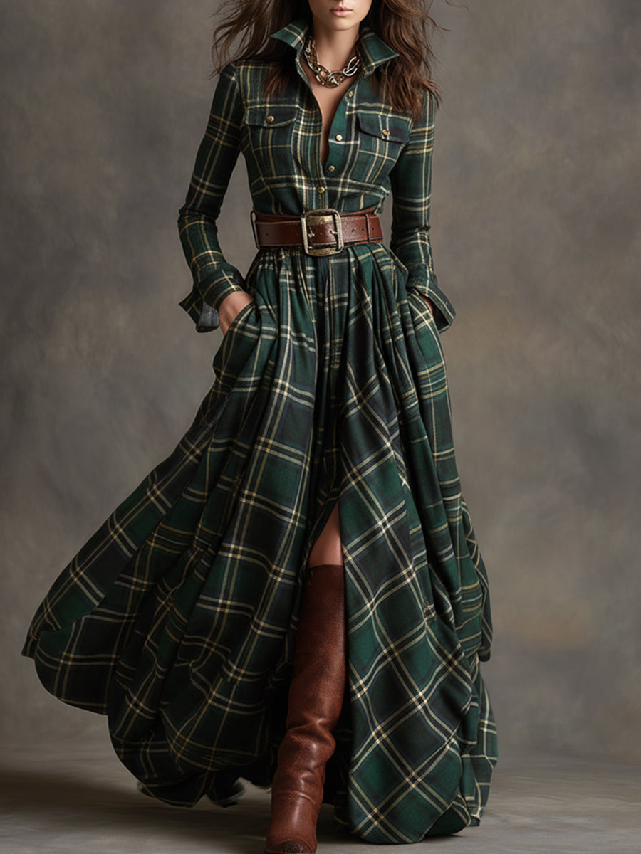 Evelyn | Classic Elegant Shirt Dress 2