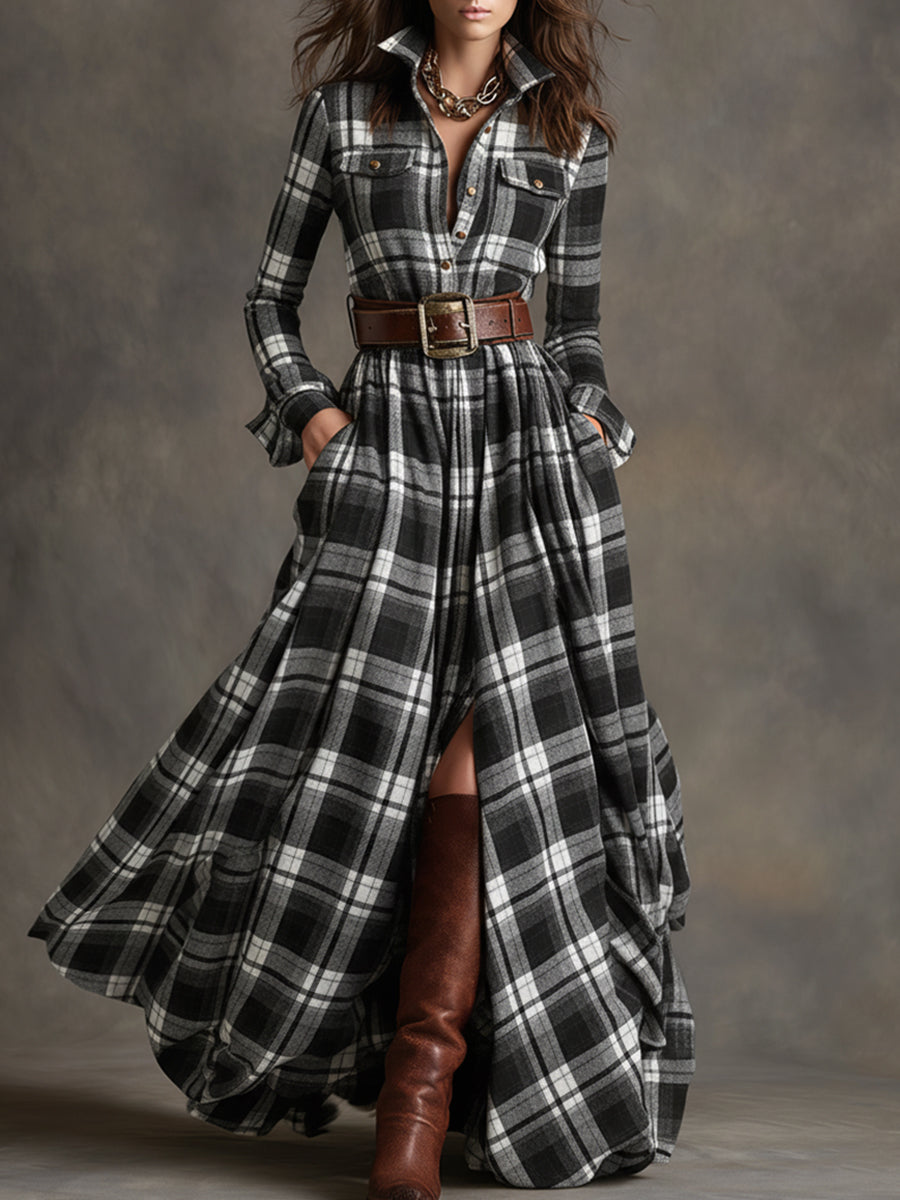 Evelyn | Classic Elegant Shirt Dress 3