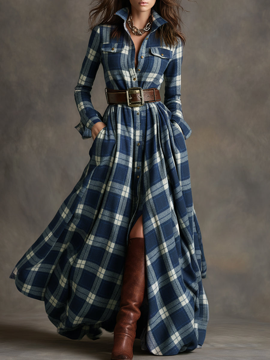 Evelyn | Classic Elegant Shirt Dress 4