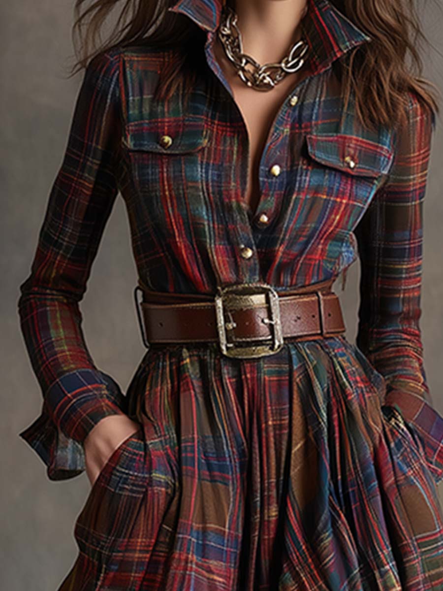 Evelyn | Classic Elegant Shirt Dress 7