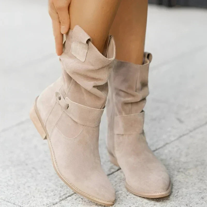 FRANCINCE | LOW HEEL ANKLE BOOTS 3
