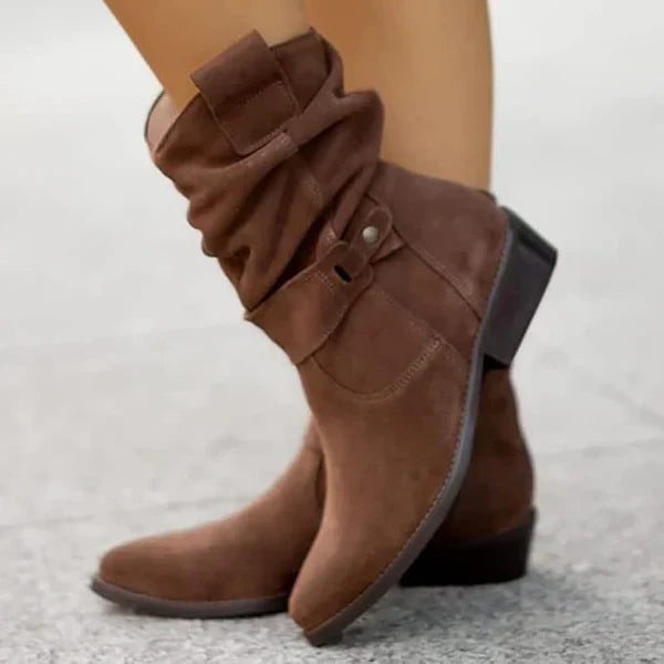 FRANCINCE | LOW HEEL ANKLE BOOTS 7