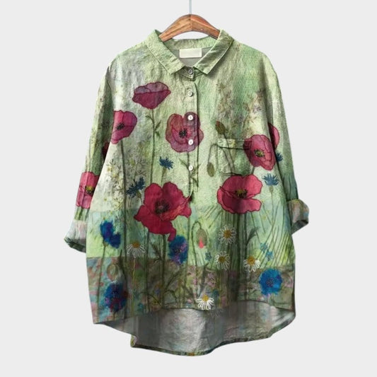 Fallon™ | Elegant Floral Blouse for Women