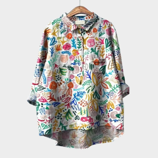 Fallon™ | Elegant Floral Blouse for Women
