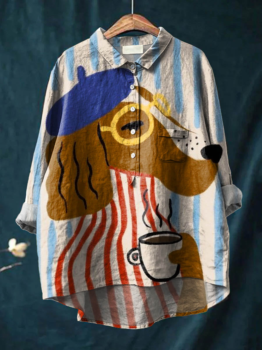 Flora - Parisian Pup Shirt 0